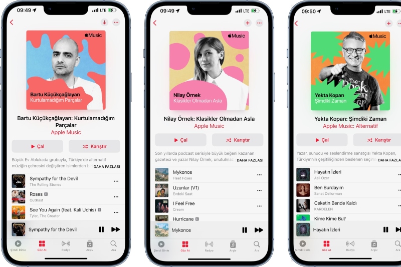 Apple Music T Rkiyenin Tan Nm Simleri Taraf Ndan Haz Rlanan Zel